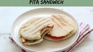 Pita sandwich met avocado kip en tomaat  LEKKER EN SIMPEL [upl. by Talyah610]