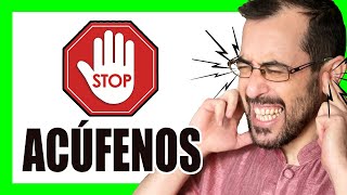 ✅ 3 Técnicas SENCILLAS para ELIMINAR los ACÚFENOS o Tinitus 🔇👂 [upl. by Moira]