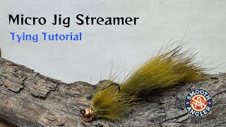 Fly Tying Micro Jig Streamer [upl. by Yanarp203]