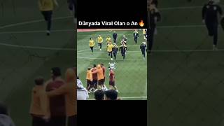 Dünyada Viral Olan Fenerbahçe ve Galatasaray Atışması 🔥 futbol [upl. by Drucilla951]