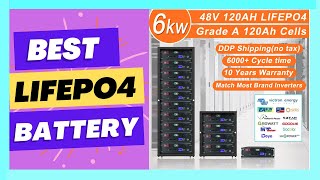 New 48V 120Ah 100Ah 200Ah LiFePo4 Battery Pack [upl. by Liuka]