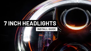 STEDI™ 7 Inch Headlight Unit  Install Guide [upl. by Fe]