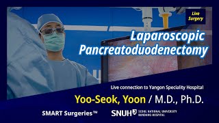 Live Totally Laparoscopic Pancreatoduodenectomy Surgery [upl. by Enej]