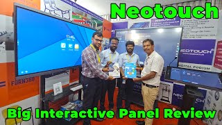 நம்ம தமிழ்நாட்டுல அதுவும் மதுரைல இப்படி ஒரு டிவியா  Neotouch Big Interactive Panel Review [upl. by Aikemit]