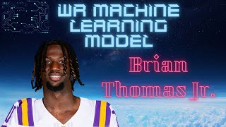 Brian Thomas Jr  Machine Learning Model Prospect Profile [upl. by Hackathorn145]