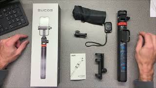 EUCOS 62quot Phone Tripod Review [upl. by Luciano]