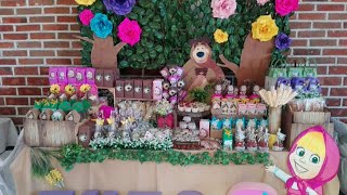 Mesa de dulces para quince años  ideas de dulces para cumpleaños [upl. by Neuburger]