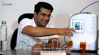 Alkaline Water Complete Demo  ICPURE Alkaline Water Ionizer [upl. by Nyad]