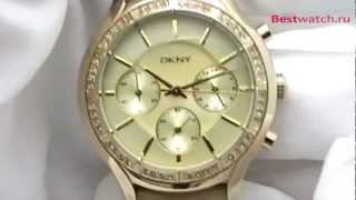 Обзор женских часов DKNY Crystal collection NY8254 [upl. by Ardeed]