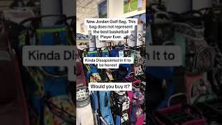 The Nike Jordan Golf Bag Is Over Rated Would you Buy It Golf Bag Review [upl. by Ardeth]