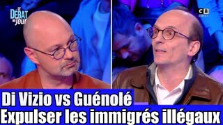 Fabrice Di Vizio vs Thomas Guénolé  Expulser les immigrés illégaux de France 🤔 TPMP réaction [upl. by Arrak]