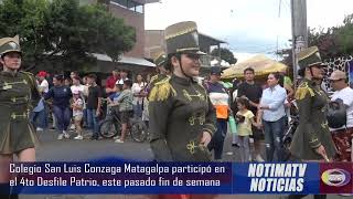 COLEGIO DIOCESANO SAN LUIS DE MATAGALPA REALIZA PRESENTACION EN SALUDOS A FIESTAS PATRIAS [upl. by Ssecnirp]