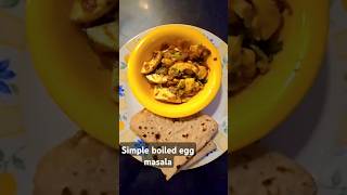 Simple Egg Masala [upl. by Nathalia]