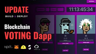 Blockchain Decentralized Voting DApp  Hardhat Solidity Nextjs IPFS amp Smart Contracts 2024 [upl. by Keung228]