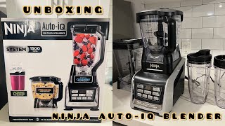 UNBOXING NINJA PROFESSIONAL BLENDER WITH AUTOIQ [upl. by Namar]