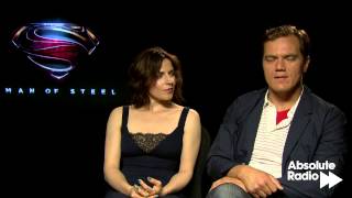 Man of Steel Michael Shannon and Antje Traue [upl. by Riedel]