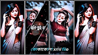 KOKA KILA XML FILE ALIGHT MOTION VIDEO EDTING NEW TREND NEW XML FILE❤️ [upl. by Aneger]