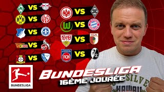 MES 9 PRONOSTICS BUNDESLIGA  LEVERKUSEN  BOCHUM  WOLFSBURG  BAYER  WERDER  LEIPZIG [upl. by Georgianne]