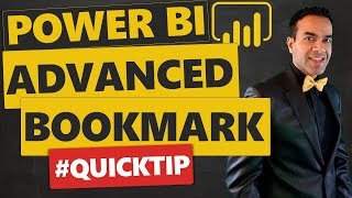 Advanced Power BI Bookmark Options DataDisplayCurrent Page [upl. by Lramaj]