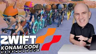 SECRET ZWIFT Konami Code  Hidden on the Zwift RIDE [upl. by Bezanson]