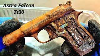 Restoring History Breathing New Life into a Rusty Tt30 30 Caliber Pistol [upl. by Enomad]