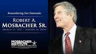 Remembering and Celebrating the Life of Robert A Mosbacher Sr [upl. by Hcurab]