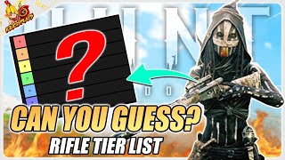 This Will TRIGGER So Many Of You  Hunt Showdown  Rifle Weapon Tier List [upl. by Htebaras]