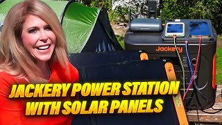 Jackery Explorer 1000 Plus Portable Solar Power Station with Solar For Off Grid Living or Home [upl. by Ilohcin]