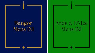 Match Highlights Bangor Mens 1XI vs Ards amp Donaghadee 1XI [upl. by Aleusnoc]