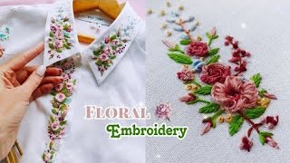 Hand Embroidery Dress Designs IdeasHand Embroidery Dress DesignsHand Embroidery [upl. by Gridley]