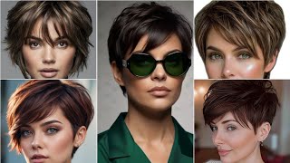 Stylish Short Haircuts for Women Over 60 [upl. by Prisilla831]