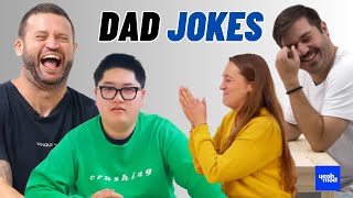 Dad jokes Try not to laugh  YeahMad Dad jokes compilations [upl. by Ralli761]