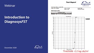 Introduction to DiagnosysFST and Psychophysical Testing [upl. by Ed928]