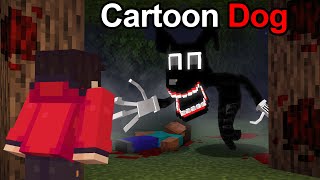 We Survived Cartoon Dog in Minecraft [upl. by Lorne]