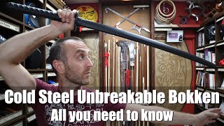 Cold Steel Unbreakable Bokken Review  All you need to know  Enso Martial Arts Shop [upl. by Kimber]