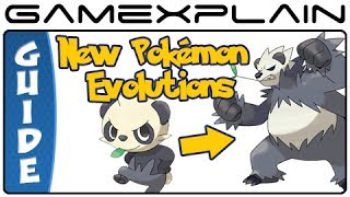 Pokémon X amp Y  New Pokémon Evolution Guide amp Walkthrough [upl. by Care]