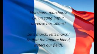 French National Anthem  quotLa Marseillaisequot FREN [upl. by Eckart]