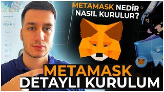 METAMASK Nedir Metamask Nasıl Kurulur 🦊Cüzdan Oluşturma  METAMASK Hakkında Her Şey⚡️ 2024 Güncel [upl. by Camel896]