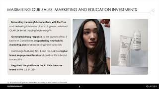 Olaplex Holdings OLPX Q3 2024 Earnings Presentation [upl. by Nodle]