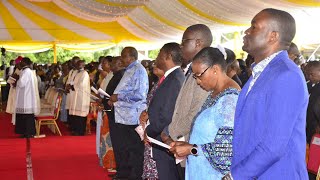 LIVE UHURU KENYATTA SPEAKER WETANGULA EDWIN SIFUNA AND OTHER LEADERS ATTENDING CHURCH SERVICE [upl. by Eybba818]