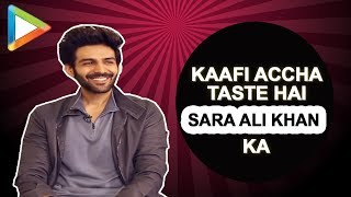 MUST WATCH Kriti Sanon pulls Kartik Aaryan’s leg over SARA ALI KHAN  Luka Chuppi [upl. by Yawnoc]