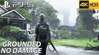 The Last of Us 2 PS5 Aggressive amp Stealth Gameplay  HILLCREST  GROUNDED  NO DAMAGE   4K60FPS [upl. by Ainotahs613]