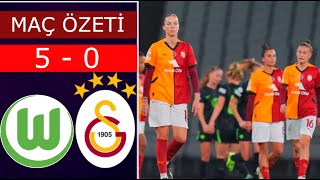 Wolfsburg 50 MAÇ ÖZETİ  Kadınlar Şampiyonlar Ligi 2425 [upl. by Sdlonyer243]