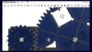 Sphero Blueprint CAD Content amp Onshape Education Revolute Mate Part 2  Gears and Gear Relations [upl. by Illa337]