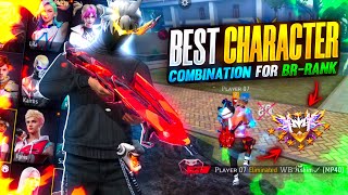 Best Character Combination For BR Rank BR Rank Best Character Combination  Win every BR Rank [upl. by Anel481]