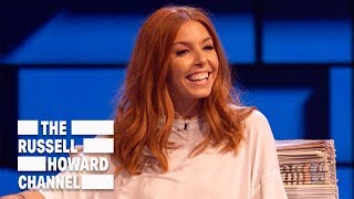 Stacey Dooley reveals the wild side to working at Luton Airport   Russell Howard Hour [upl. by Ynnos]