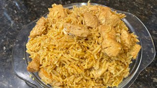 Boneless Chicken Biryani Recipe  Ramadan Special Recipe  Spicy Chicken Biryani  Khane hi Khane [upl. by Nitnerb]