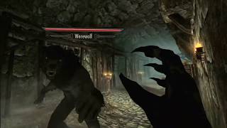 Werewolf Skyrim VR [upl. by Koslo]