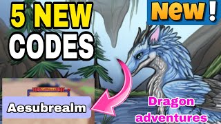 NEW ALL WORKING CODES FOR DRAGON ADVENTURES IN 2024 ROBLOX DRAGON ADVENTURES CODES [upl. by Sanez]