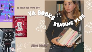 22 year old reads YA books for a weekend  📚 spoilerfree reading vlog ⭐️ [upl. by Idnym]